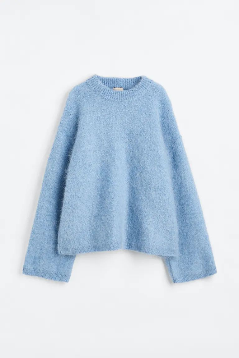 Oversized Mohair-blend Sweater | H&M (US)