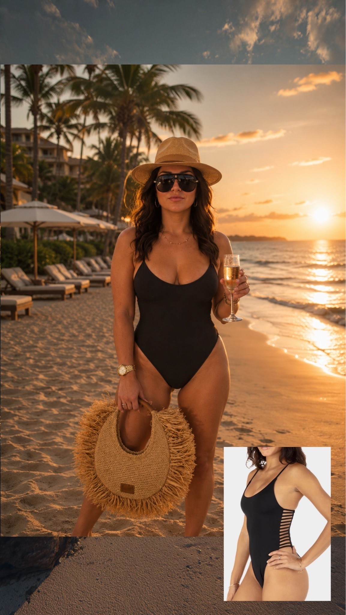 A beach vacay staple! 
Love the side cutout details and the flattering scoop neck 😍

#LTKTravel #LTKSwim #LTKOver40