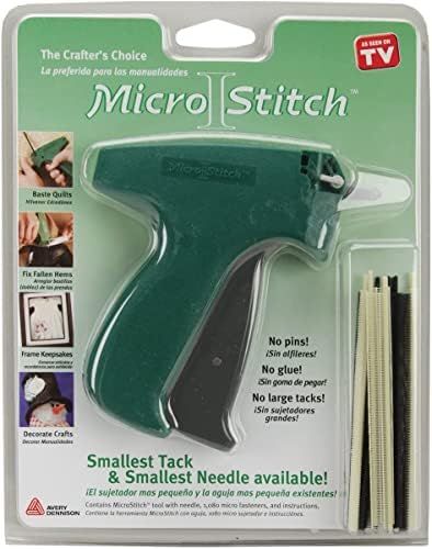 MicroStitch Tagging Gun Kit – Includes 1 Needle, 540 Black Fasteners & 540 White Fasteners (Sta... | Amazon (US)