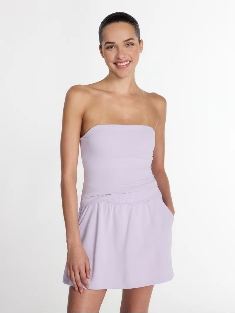 Athletic Works Women's Cotton-Blend Tube Top, Sizes XS-XXXL | Walmart (US)