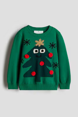 Jacquard-Knit Sweater | H&M (US + CA)