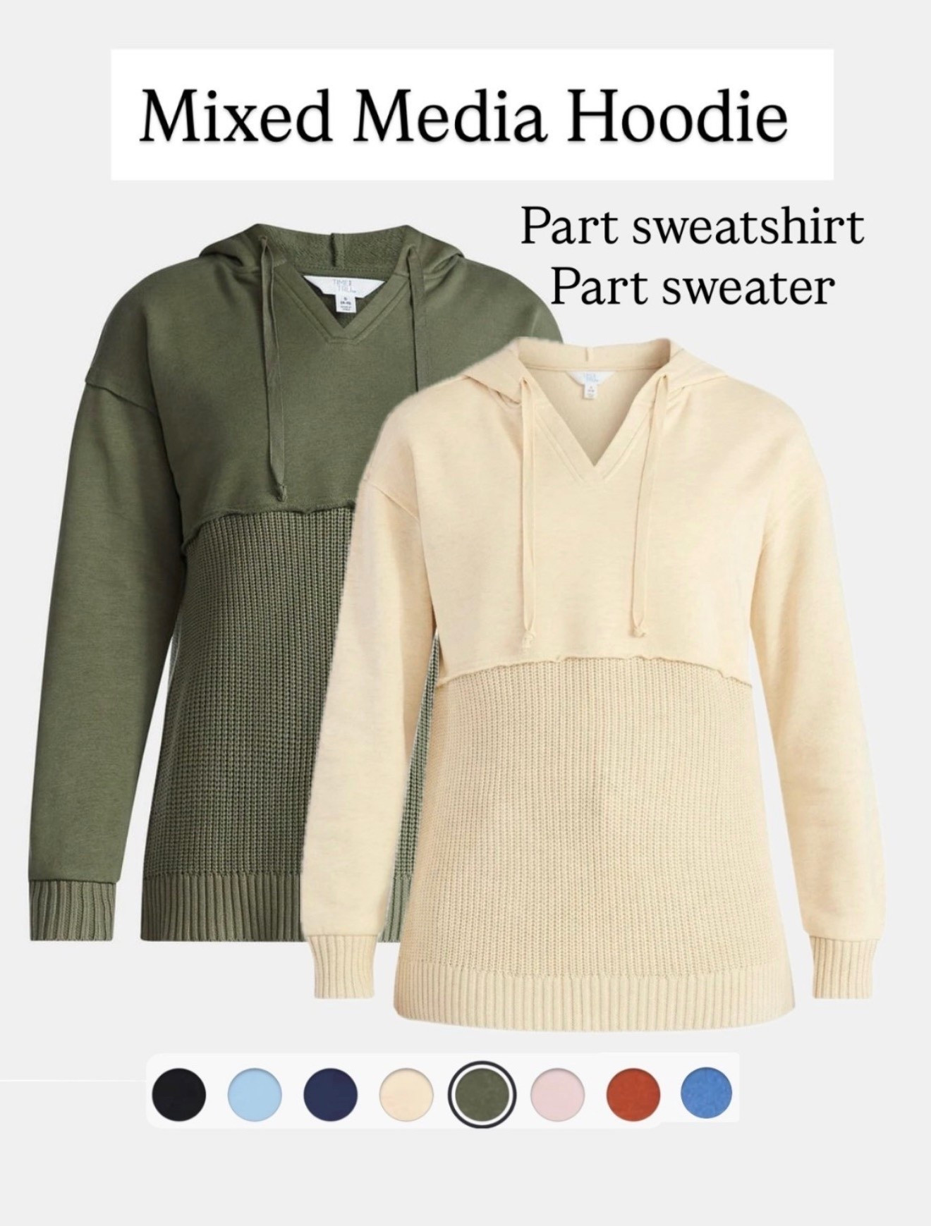 Mixed media Hoodie

Part sweatshirt, part sweater
Sizes: XS-3X
8 color options 



#LTKMidsize #LTKPetite #LTKSeasonal

#LTKMidsize #LTKFindsUnder50 #LTKSaleAlert