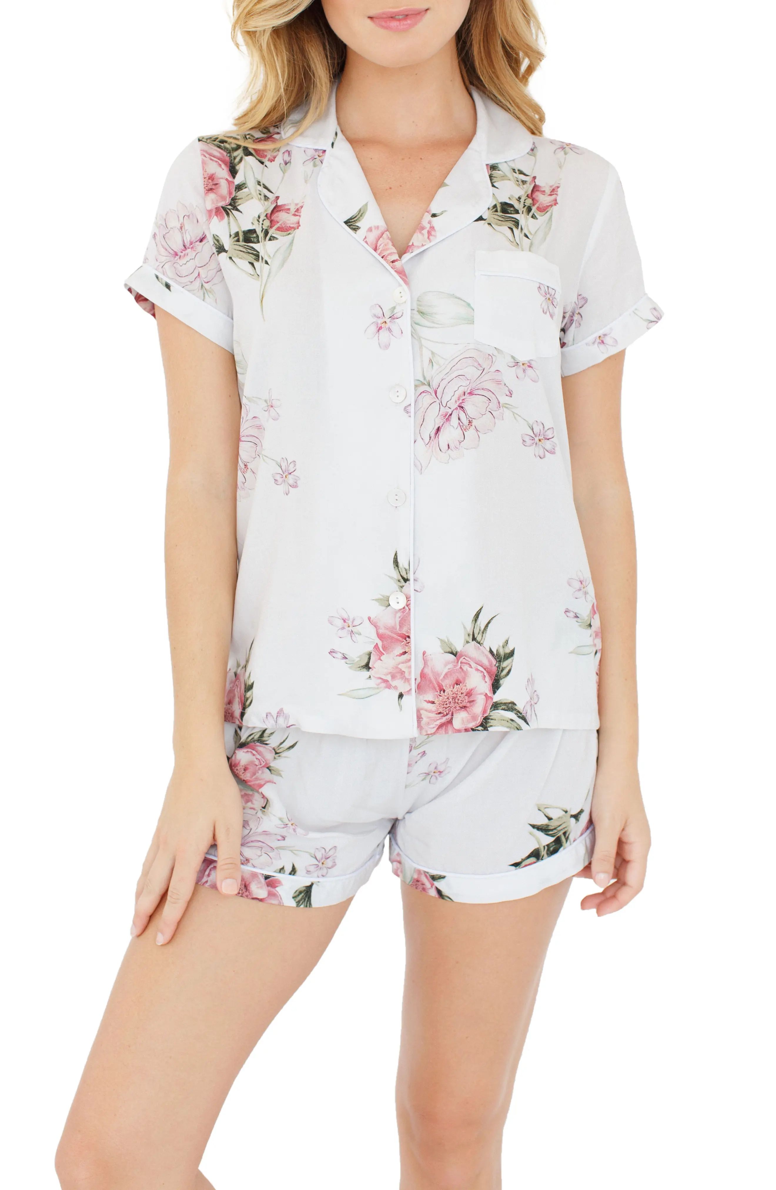 Floral Short Pajamas | Nordstrom