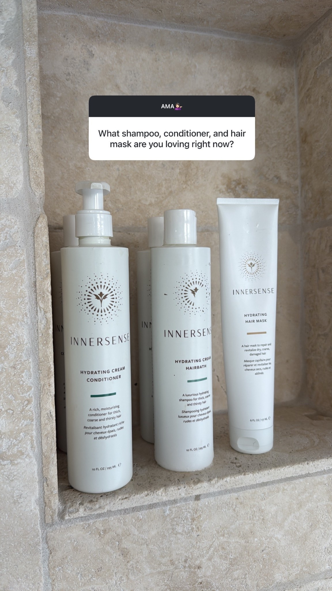 Non-toxic hair care products I use - shampoo, conditioner and mask 

Beauty 

#LTKBeauty