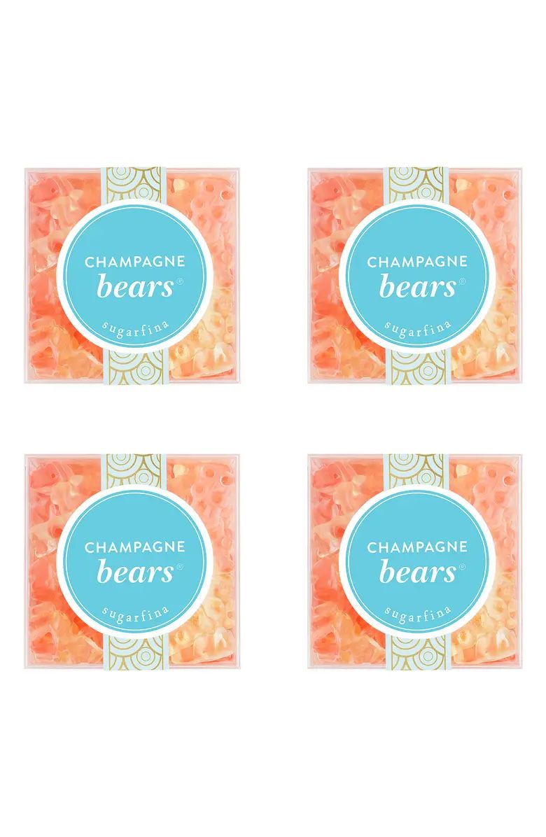 sugarfina Champagne Bears Set of 4 Candy Cubes | Nordstrom | Nordstrom