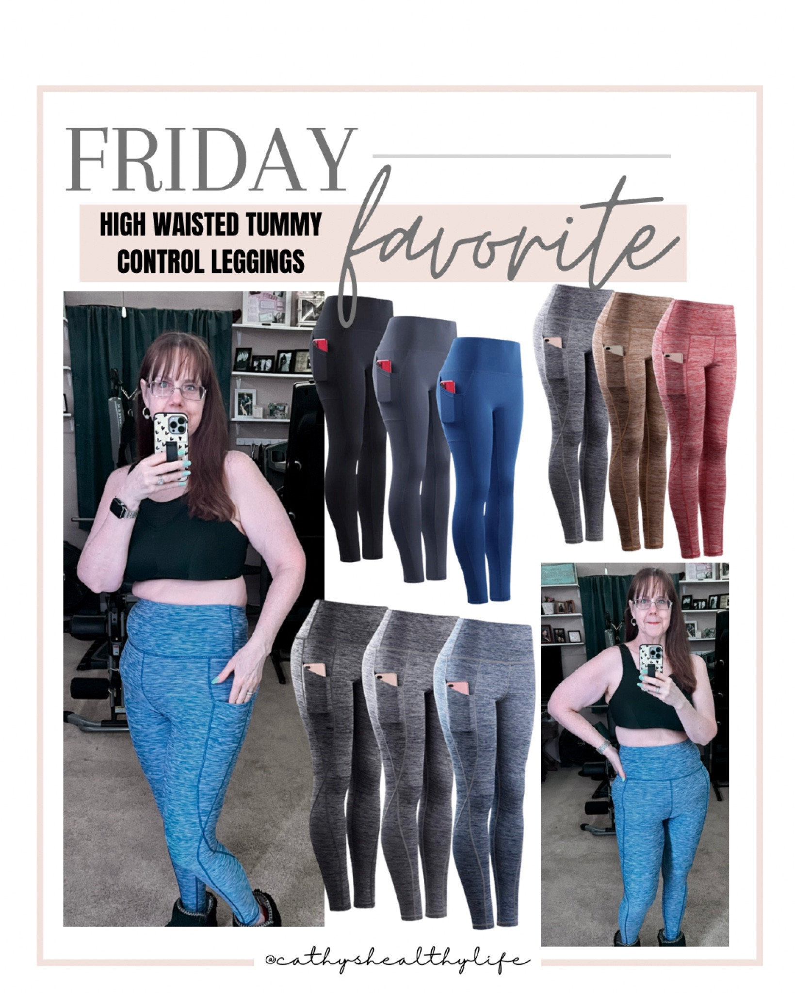 ❤️ High Waisted Tummy Control Leggings 

Available in several colors and 2 or 3 pair packs. Very budget friendly too! 

TTS: I normally wear a medium and the medium are perfect on me. 

#workout #leggings #exercise #amazon #amazonfind #womens 

#LTKcurves #LTKunder50 #LTKfit