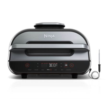 This 4-in-1 indoor grill also bakes, roasts, and is an air fryer. It has a smart cook system and a smart thermometer for easy cooking. No more over or under cooking. It’s smoke free, has a beautiful stainless steel finish and is dishwasher safe! The large pan is my favorite because we can grill so many things at once! I highly recommend! Add it to your Christmas list! 

Below I linked the 4-in-1 that I have and the 6-in-1 👇🏻

#LTKhome #LTKSeasonal #LTKsalealert