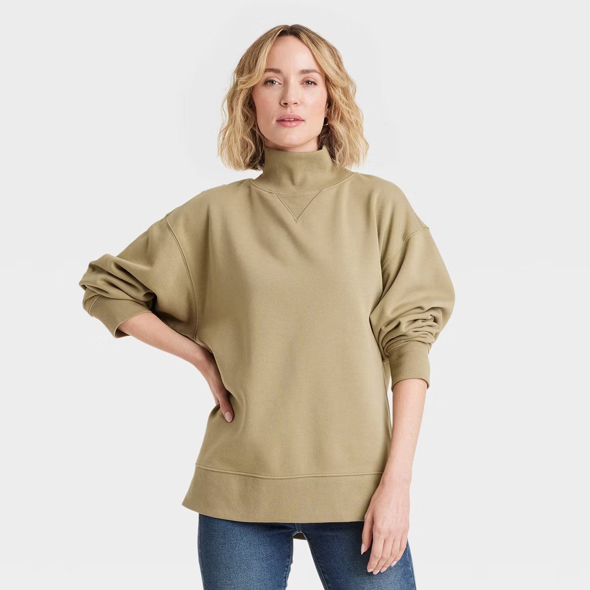 Women's Leisure Studio Tunic Sweatshirt - Universal Thread™ | Target