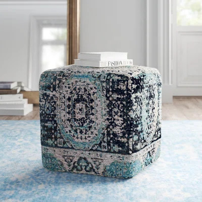 Cheekwood 18" Square Pouf Ottoman | Wayfair North America