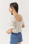 UO Jasper Ruffle Babydoll Top | Urban Outfitters (US and RoW)