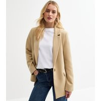 Women's Tall Camel Single Breasted Blazer New Look | New Look (UK)