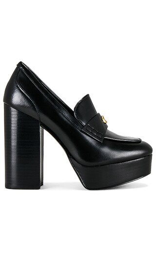 Ilyse Platform Loafer in Black | Revolve Clothing (Global)