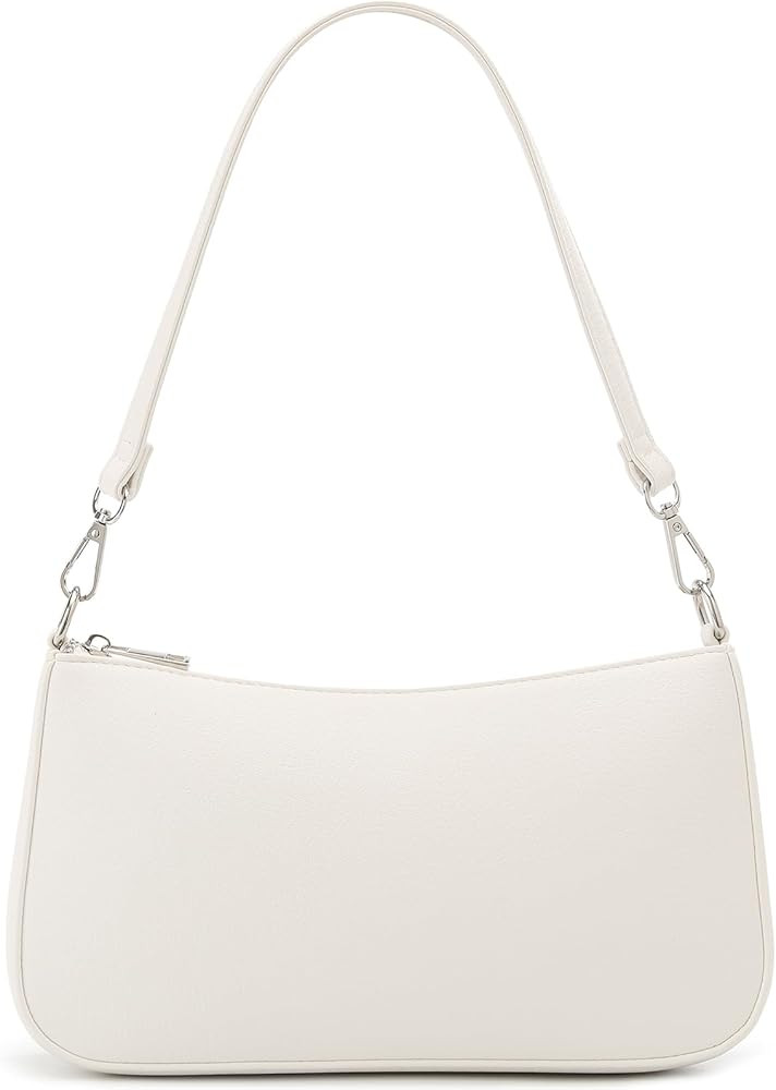 Small Shoulder bag with 2 Removable Straps Cross Body Clutch Purse Handbag for Women | Amazon (US)