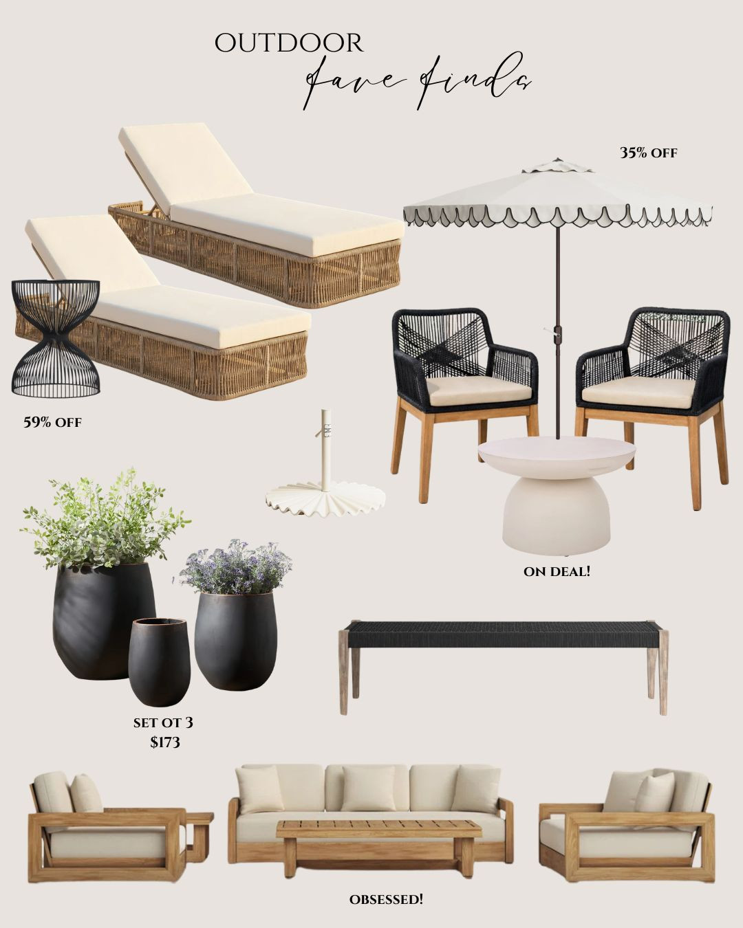  

#Ad - Make your patio look designer for less by shopping @wayfair ! These pieces look incredible. They look so high end but for a great price! #wishyouwerehere, #outdoor, #Wayfair, #WayfairPartner

 

#LTKHome #LTKSaleAlert #LTKSeasonal