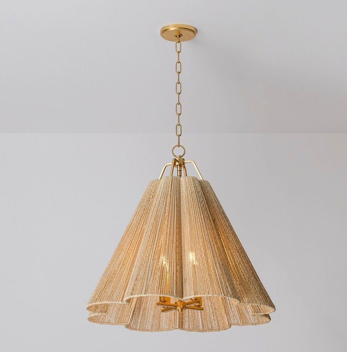 Abaca Rope Pendant

#LTKHome #LTKSaleAlert #LTKSeasonal