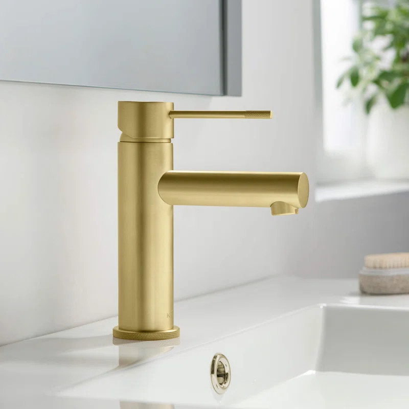 Circular X Single-Hole Single-handle Bathroom Faucet | Wayfair North America