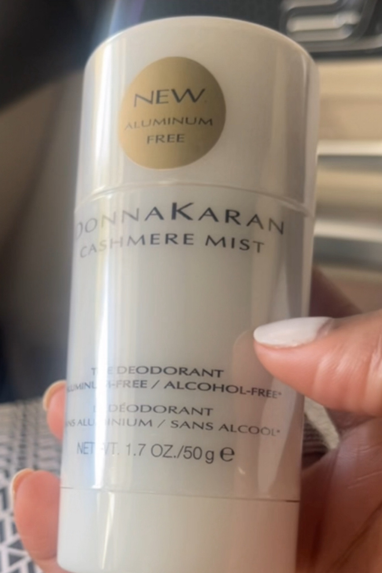 Love this deodorant! Aluminum free, pleasant smell and it lasts all day. This typically last me 5ish months! 