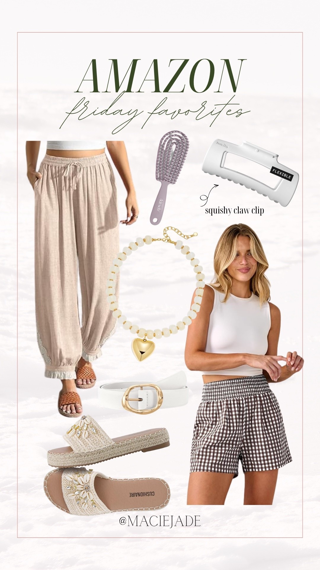 Summer style picks, hair favorites and accessories I'm loving lately! ☀️ All amazon finds ✨ 

amazon, amazon find, amazon finds, amazon must have, amazon must haves, amazon essentials, amazon style, amazon fashion, amazon staples, amazon basic, amazon basics, amazon favorites

#LTKselfcare #LTKootd #LTKSeasonal
