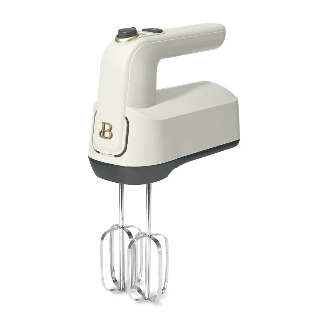 Beautiful 6-Speed Electric Hand Mixer, White Icing by Drew Barrymore | Walmart (US)