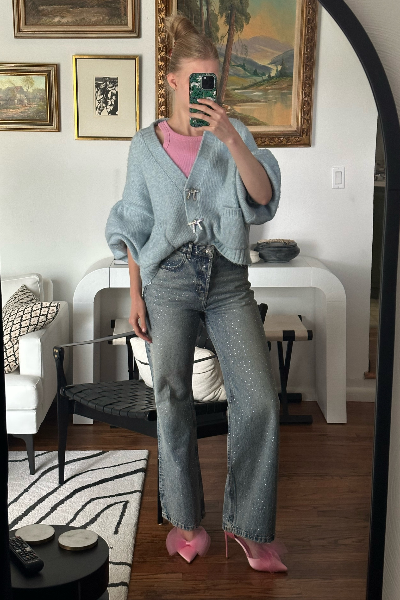Outfit for Barbie🫶love these pink bow heels 

#LTKFind #LTKstyletip #LTKshoecrush
