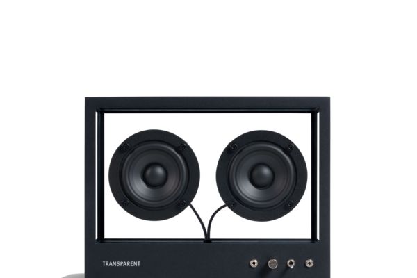 Transparent Speaker Black | Trouva (Global)