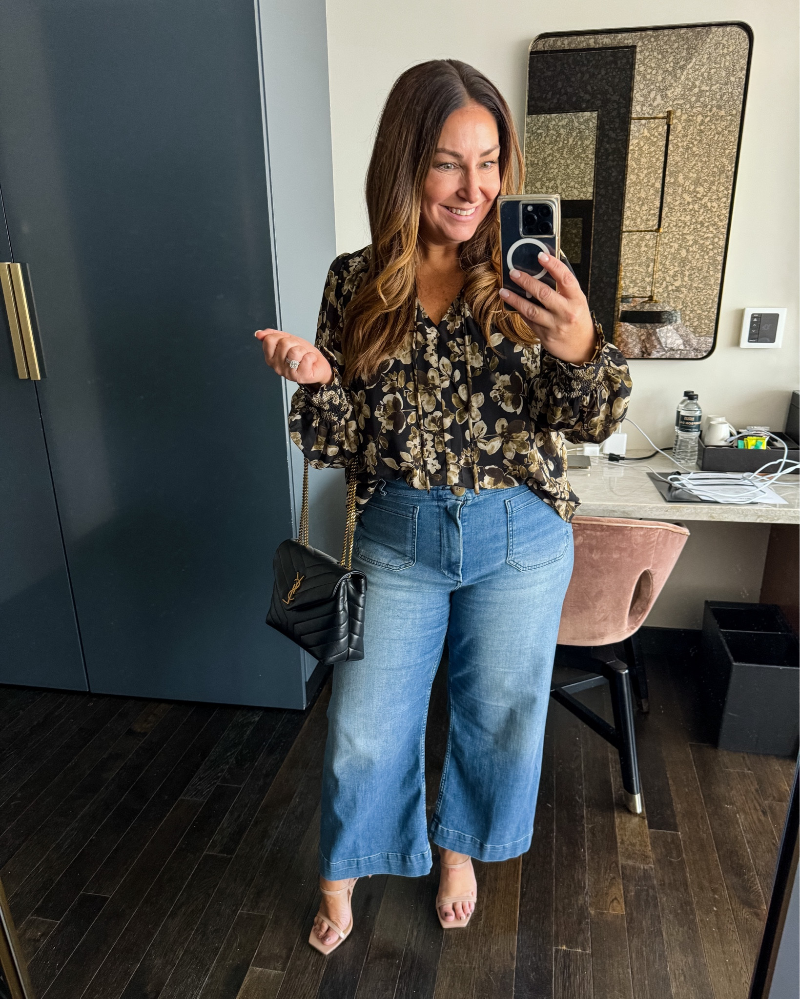 Business Casual Conference Look for LTKCon use code RYANNE20 for 20% off top

Fit tips: Top tts, L // Bodysuit size up, XL // Jeans size up if in between, XL

Business casual, fall outfit, everyday look, fall blouse wide leg crop jeans, midsize jeans, workwear outfit

#LTKWorkwear #LTKMidsize #LTKFindsUnder100