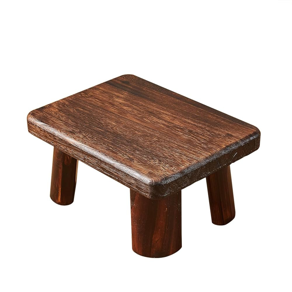 GZQWDC Wooden Step Stool for Adults and Kids - Multipurpose Bench, Plant Stand, Bedside Foot Stoo... | Amazon (CA)