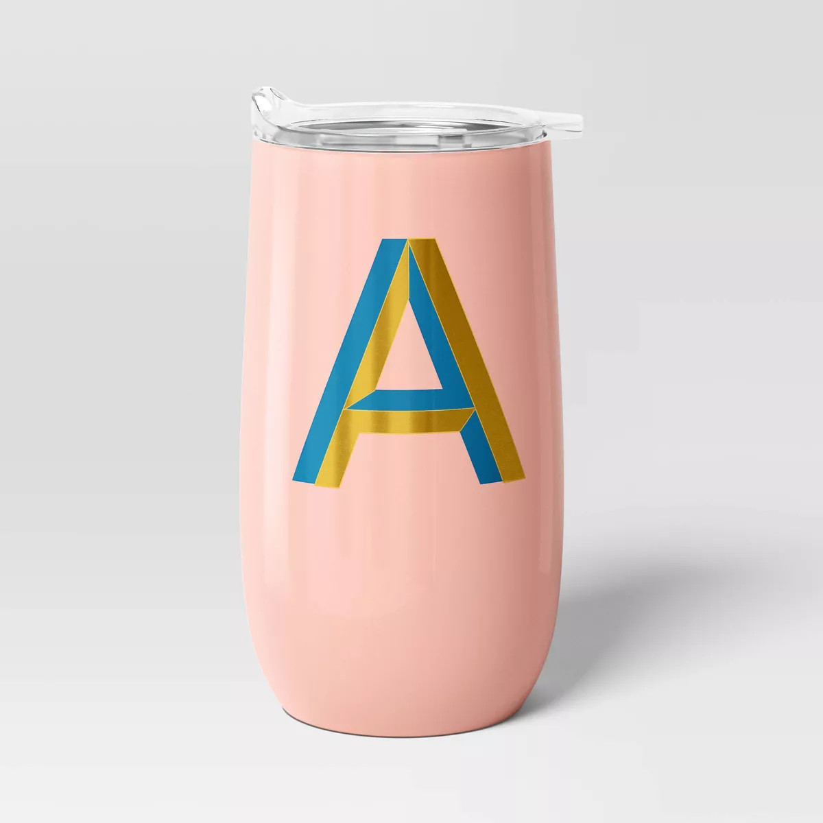 11.4oz Stainless Steel Double Wall Non-Vacuum Wine Tumbler with Slide Lid | Target