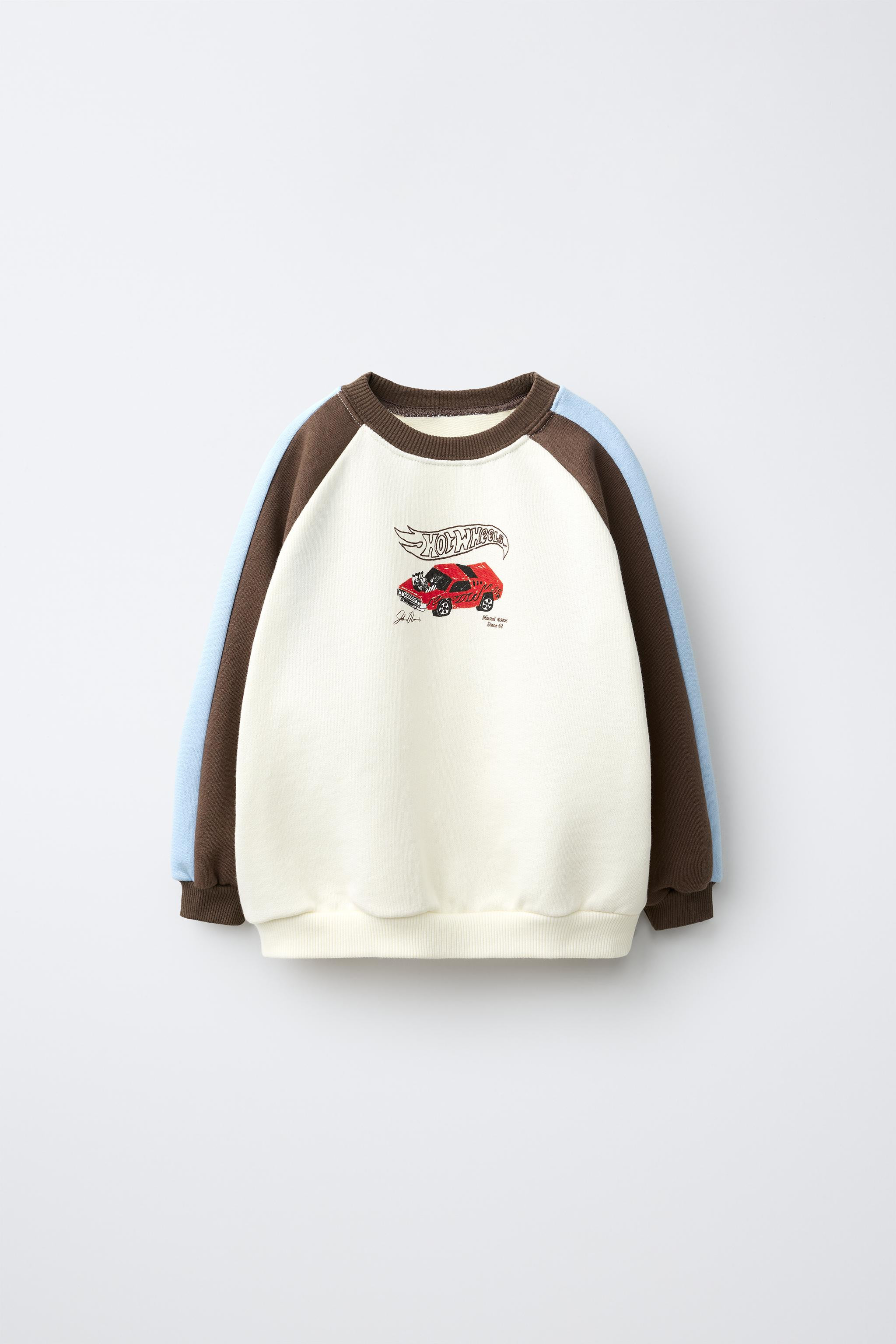 HOT WHEELS MATTEL \u00a9 RAGLAN SWEATSHIRT | Zara US