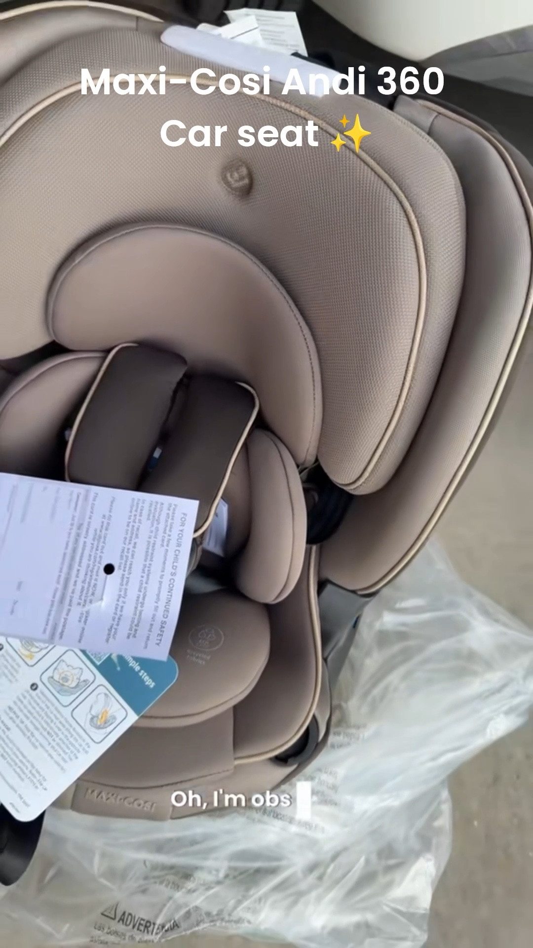 She is stunning she is beauty I am obsessed 
#carseat #maxi-cosi #360

#LTKBaby #LTKmomlife