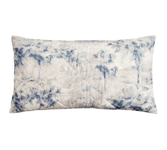 Jardin Toile Comforter Sham | Pottery Barn (US)