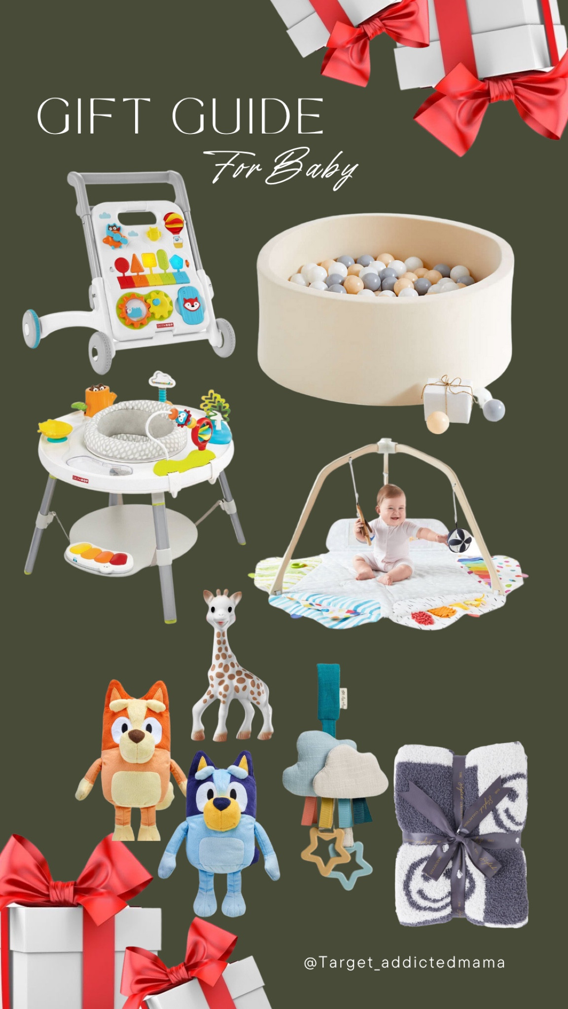 Gift Guide for Baby
Baby toys
baby Must Haves


#LTKGiftGuide #LTKHoliday #LTKCyberWeek