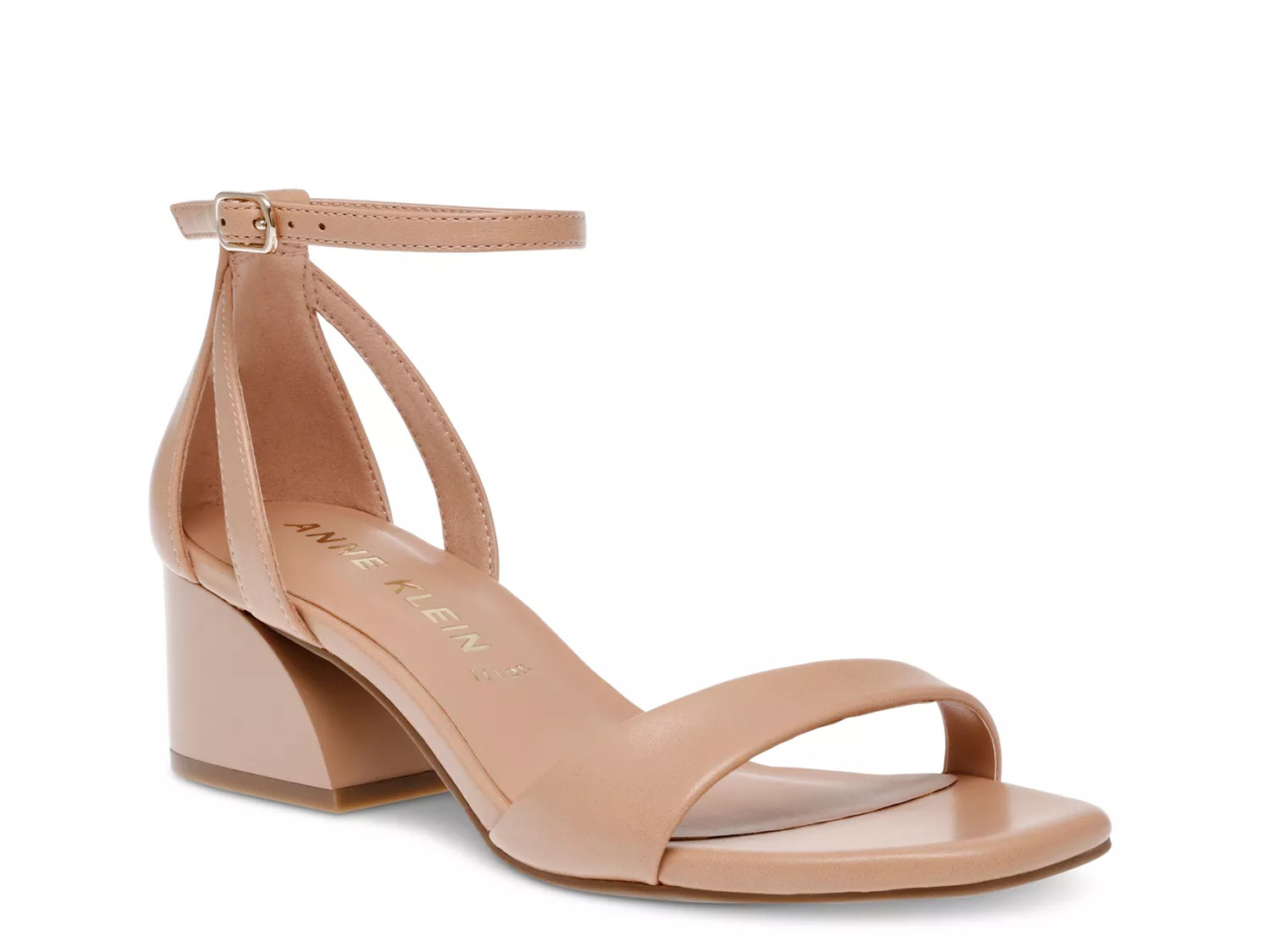 Anne Klein Mia Sandal | Women's | Gold Metallic | Size 9 | Sandals | Ankle Strap | DSW