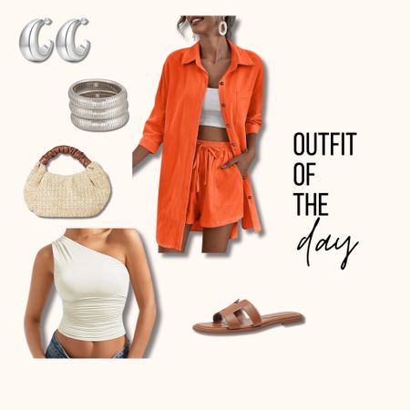 Casual summer set outfit of the day! 

#LTKActive #LTKSeasonal #LTKstyletip