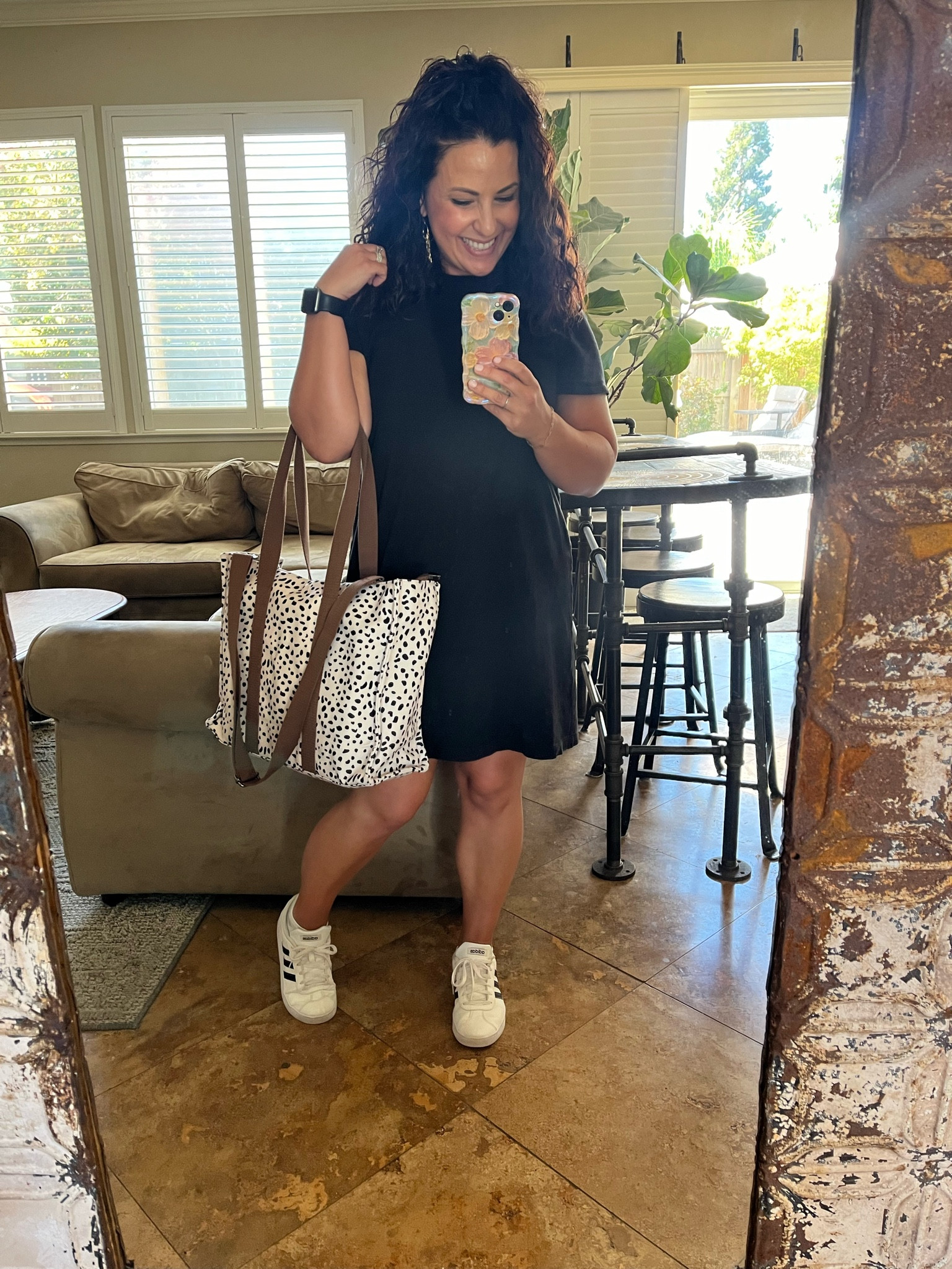 Casual Friday teacher addition! Sneakers with a t shirt dress is always a winner. 

IMO this dress runs large, depending on how you want the fit, you may want to size down. I’m wearing an XS. 

Teacher outfit
Petite style
Affordable style 

#LTKStyleTip #LTKWorkwear #LTKOver40