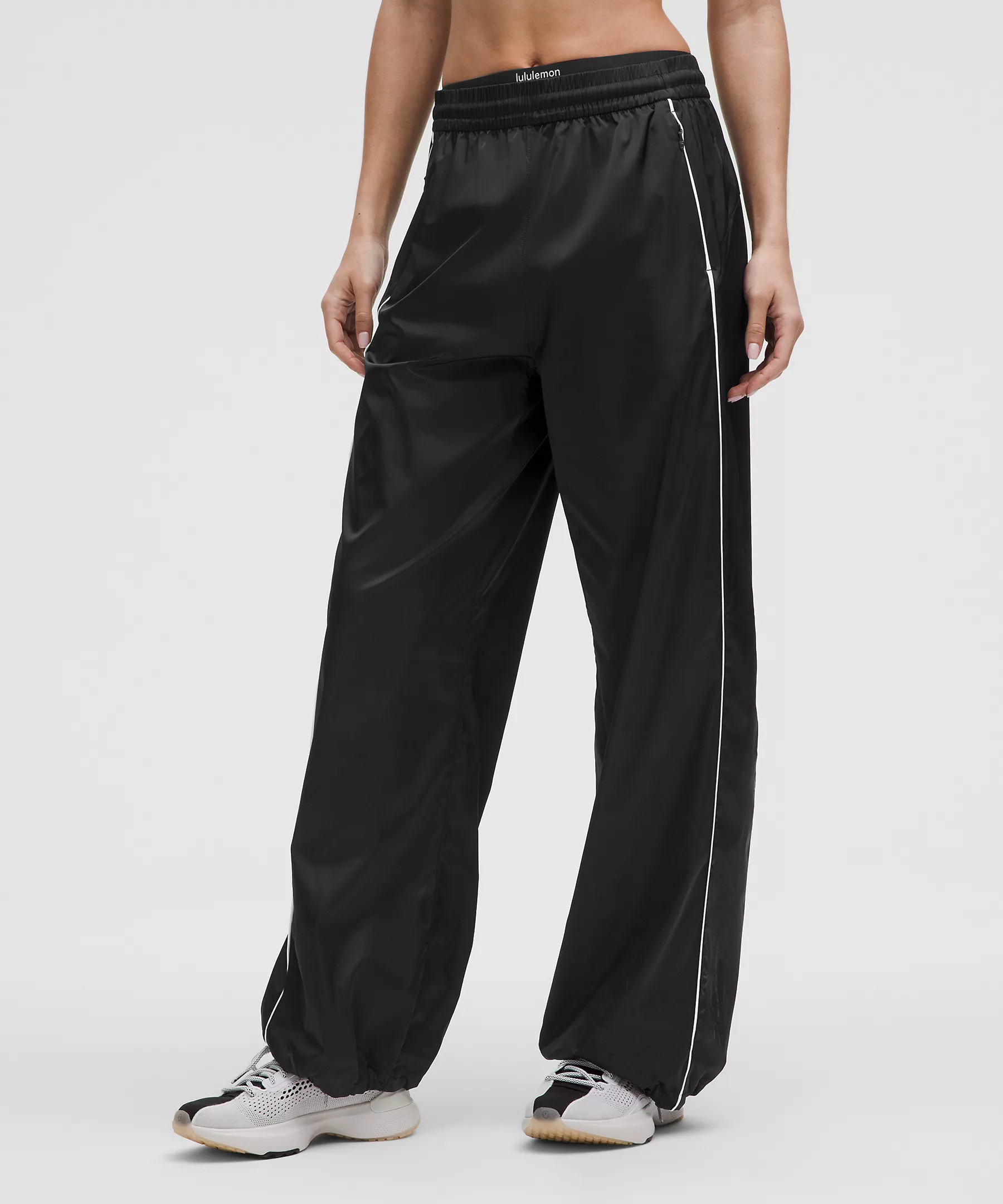 Stretch Satin Nylon Mid-Rise Pant | Women's Pants | lululemon | Lululemon (US)