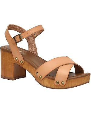 CUSHIONAIRE Women's Slate Faux Wood Sandal +Memory Foam Insole & LiteSole Technology -Wide Widths... | Amazon (US)