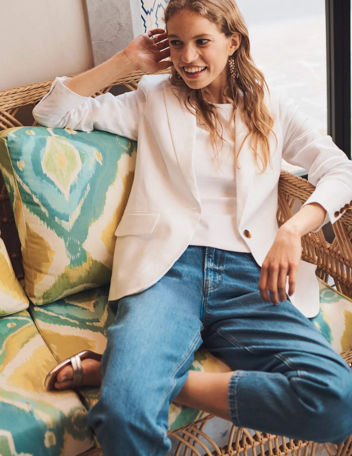 High Rise '90s Tapered Jeans | Boden (UK & IE)