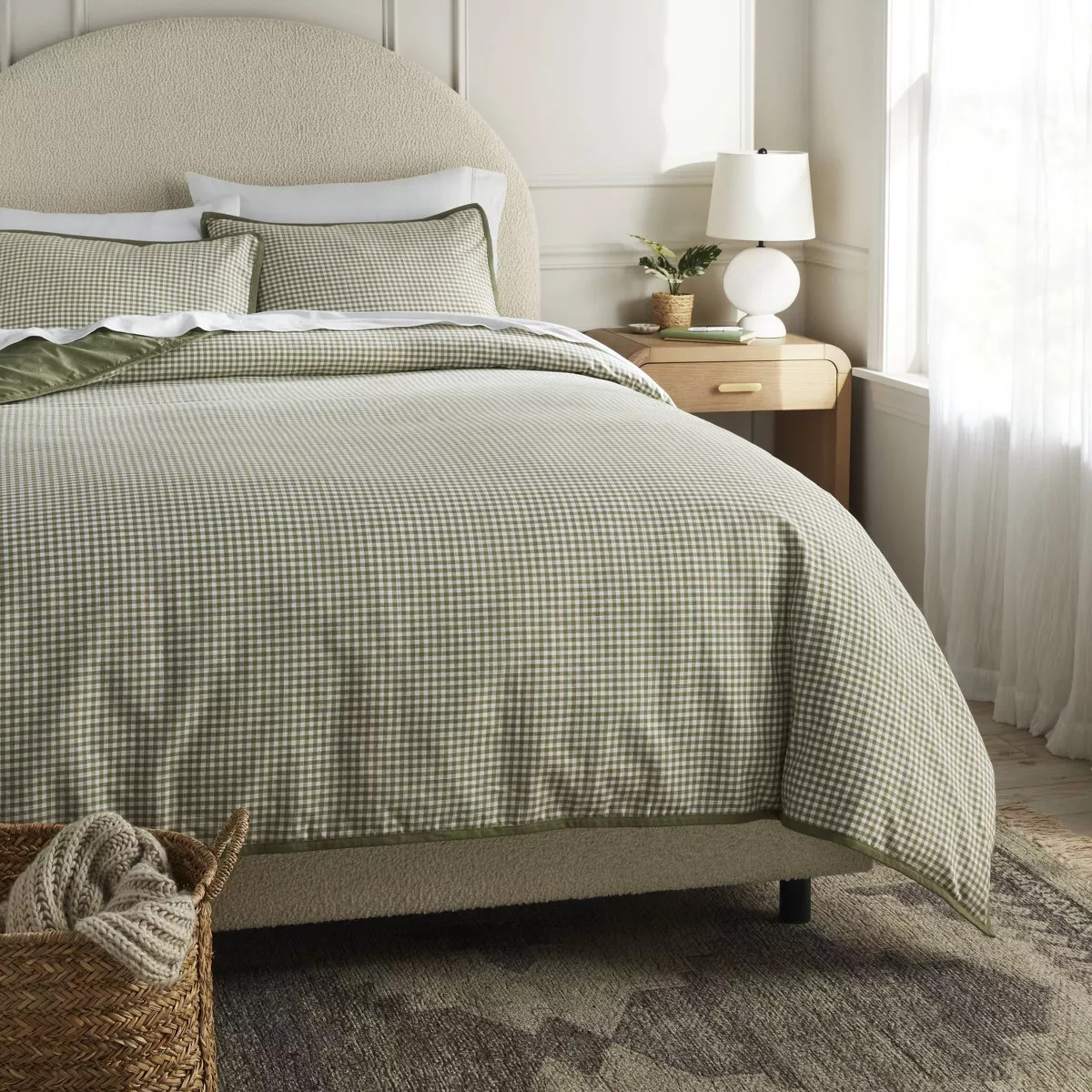 Mini Gingham Duvet and Sham Set - Threshold™ | Target