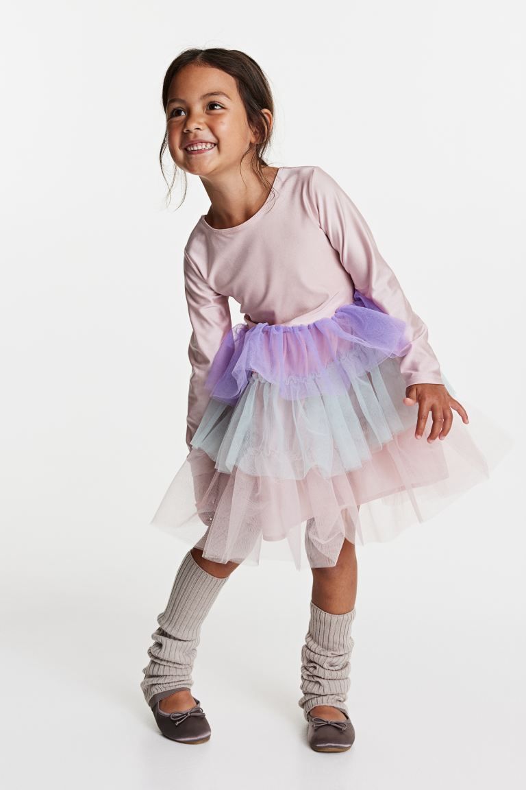 Dress with Tulle Skirt | H&M (US + CA)