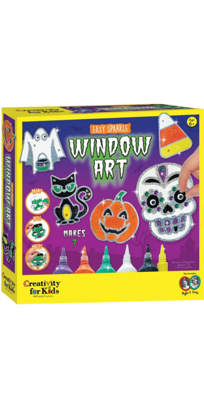 Creativity for Kids Halloween Window Art | Well.ca