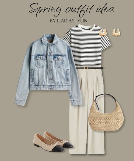 SPRING OUTFIT IDEA 🤍

fashion inspo, spring outfit, spring fashion, spring style, outfit idea, outfit inspo, casual chic outfit, casusl chic ootd, classic chic outfit, classic chic ootd, denim jacket, short denim jacket, striped t-shirt, beige pants, dress pants, ballet flats, beige flats, straw bag, shoulder bag, hangbag, h&m, style inspo, women fashion

#LTKSeasonal #LTKfindsunder50 #LTKstyletip