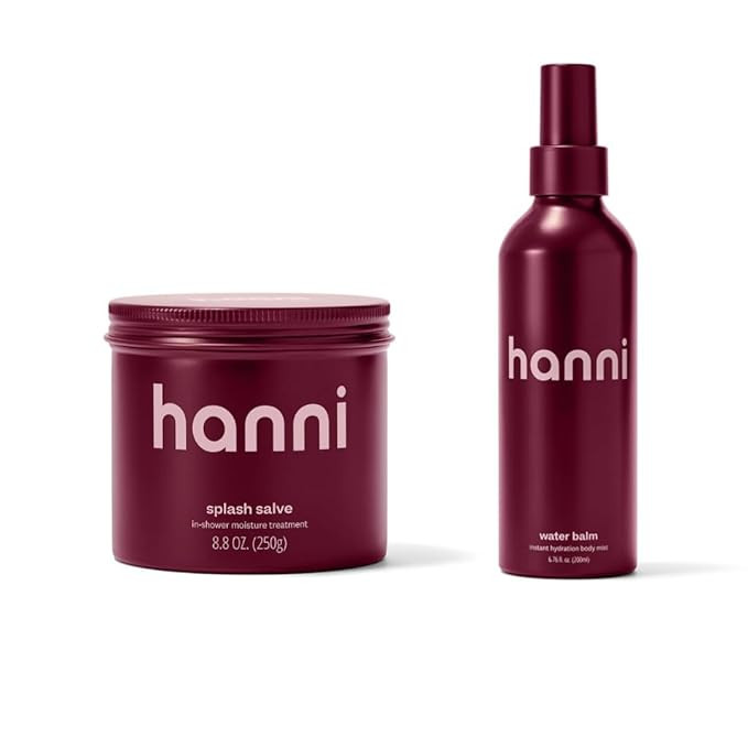 HANNI Splash Salve Body Mask and Water Balm Hydrating Body Mist Bundle | Amazon (US)