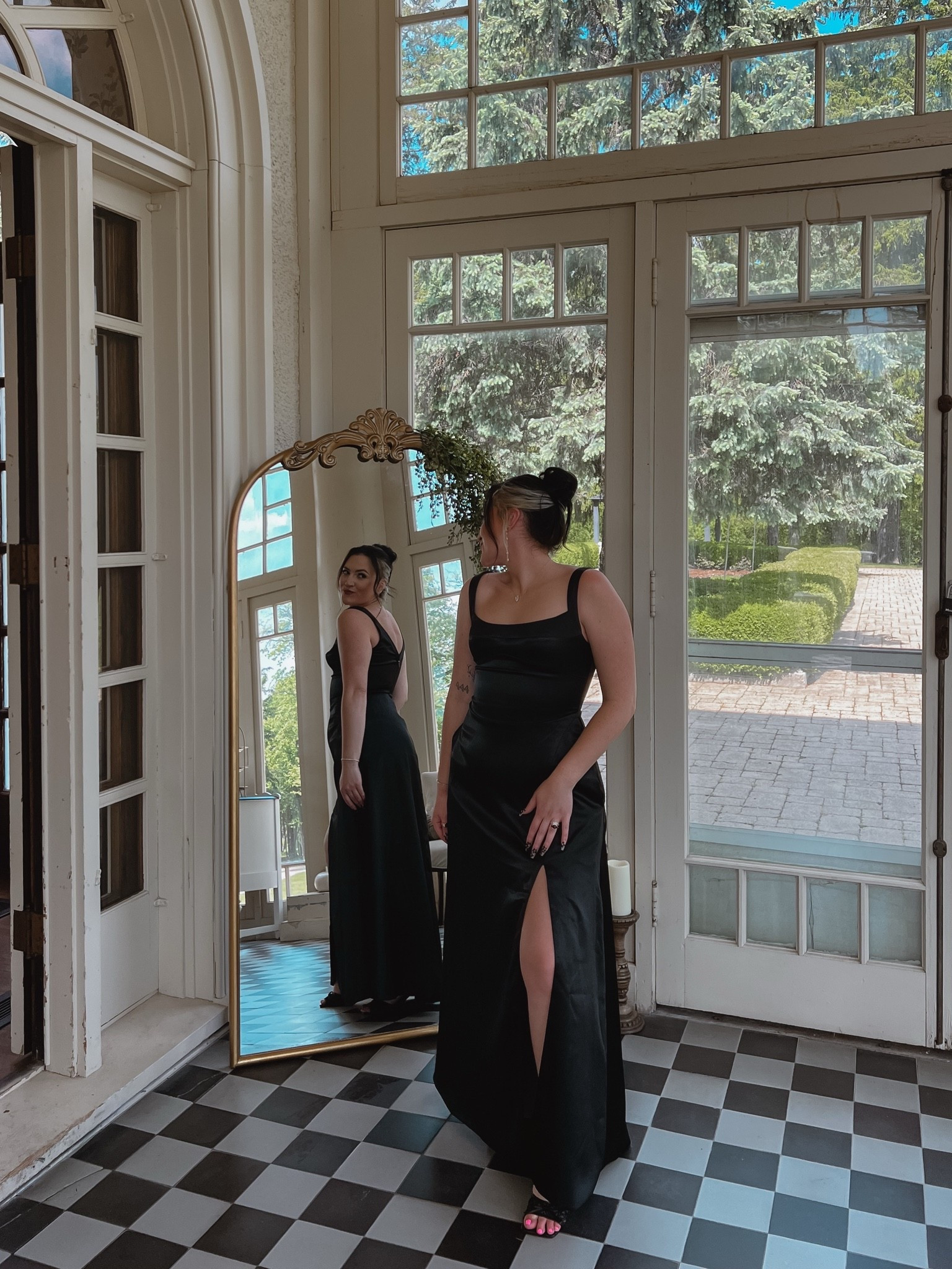 Aesthetically pleasing 🖤✨ 

Bridesmaid dress: Azazie 

#bridesmaid #bridesmaiddress #blacktie #blacktiewedding

#LTKootd #LTKWedding #LTKPetite
