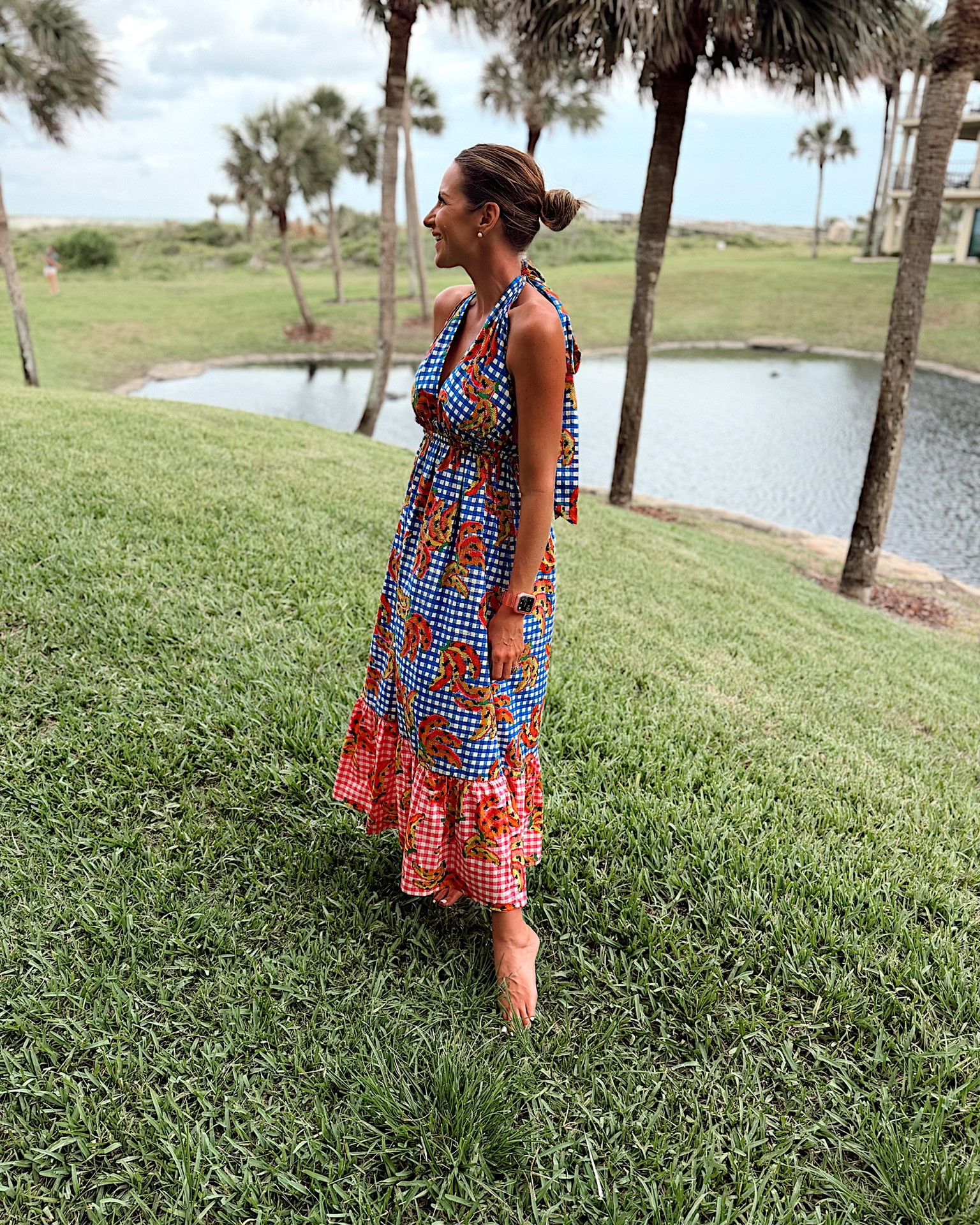 Beach vacation ootd! In a small dress and accessories - fits tts.

#LTKTravel #LTKSeasonal #LTKootd