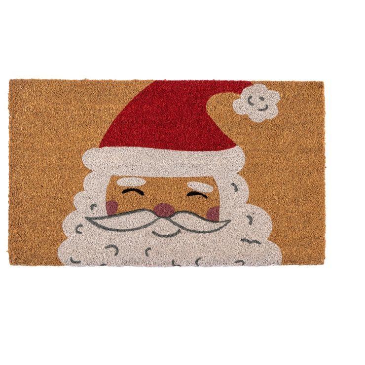 Shiraleah Santa Holiday Doormat | Target
