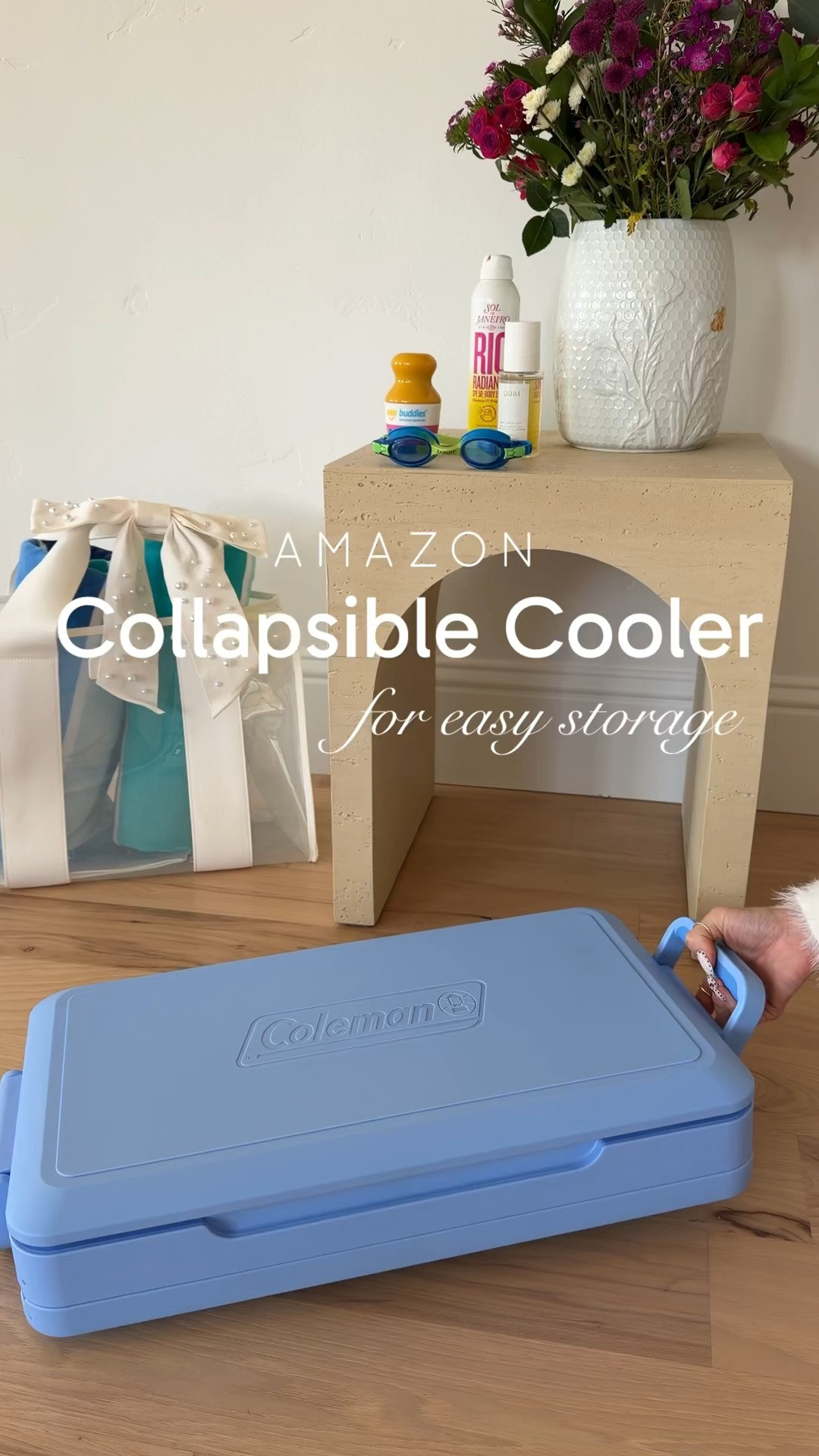 A collapsible hard cooler is a modern, hybrid cooler designed to give you the durability and ice retention of a hard cooler while also being foldable for easy storage and transport.
 

 #LTKdayinmylife #LTKmomlife #LTKSeasonal