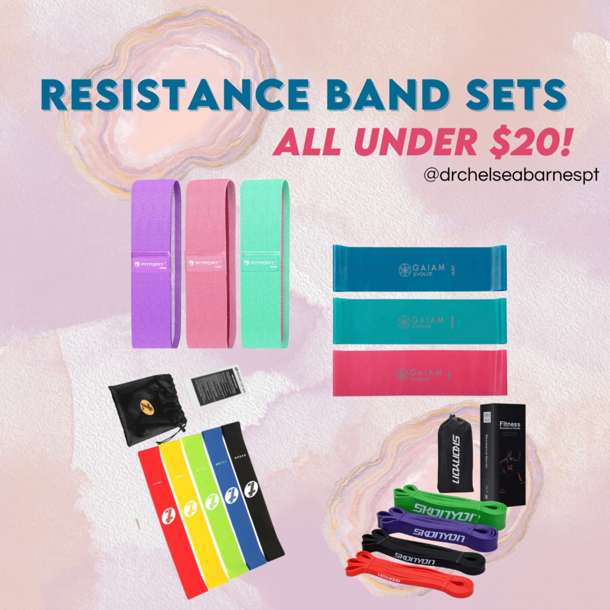 resistance band sets - a must have for home workouts! 💪🏼

#LTKhome #LTKfit #LTKsalealert
