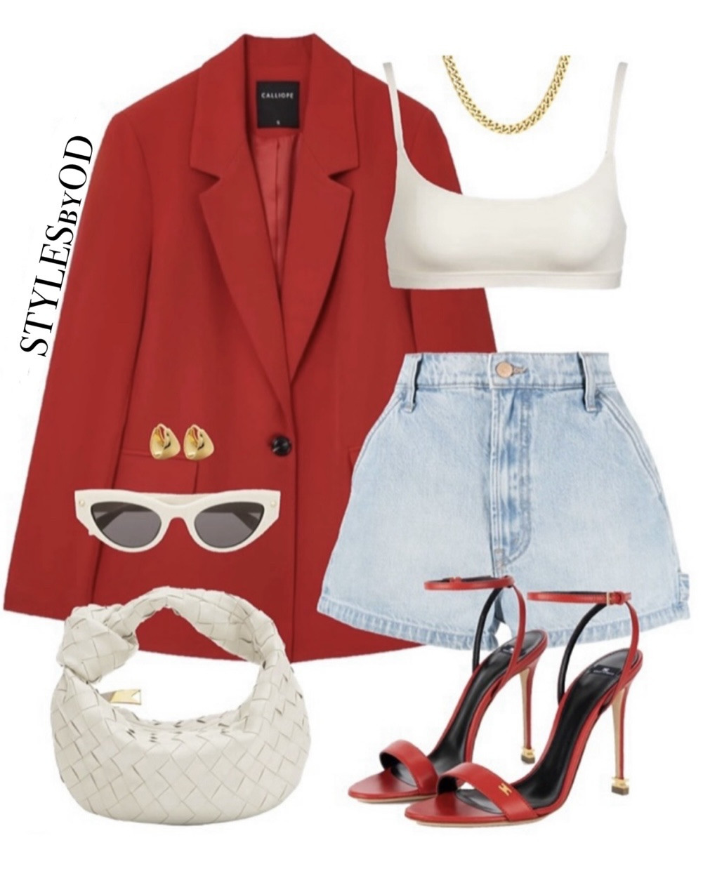A little red, a lot of attitude🍒🤍

Red Blazer Summer Outfit🙌🏼 Denim Shorts, Cream Brallete, Bag & Red Heeled Sandals — this look is confident, effortless and summer-ready❣️

#LTKfashion #LTKstyletip #LTKsummer #LTKseasonal #LTKfindsunder100

#LTKeurope #LTKdatenight #LTKshoes