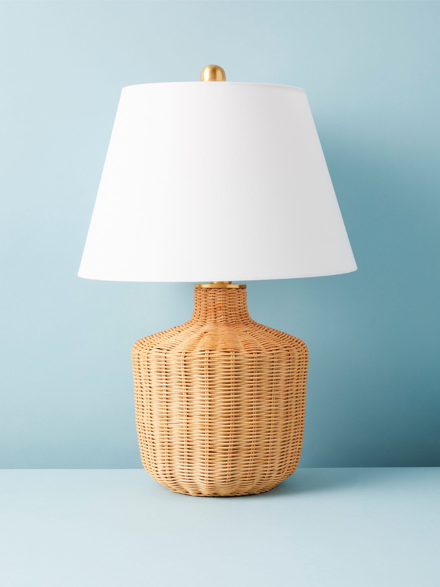 22in Saolia Rattan Table Lamp | Table Lamps | HomeGoods | HomeGoods